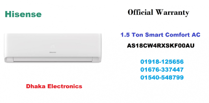 Hisense 1.5 ton Smart Comfort AC AS18CW4RXSKF00AU